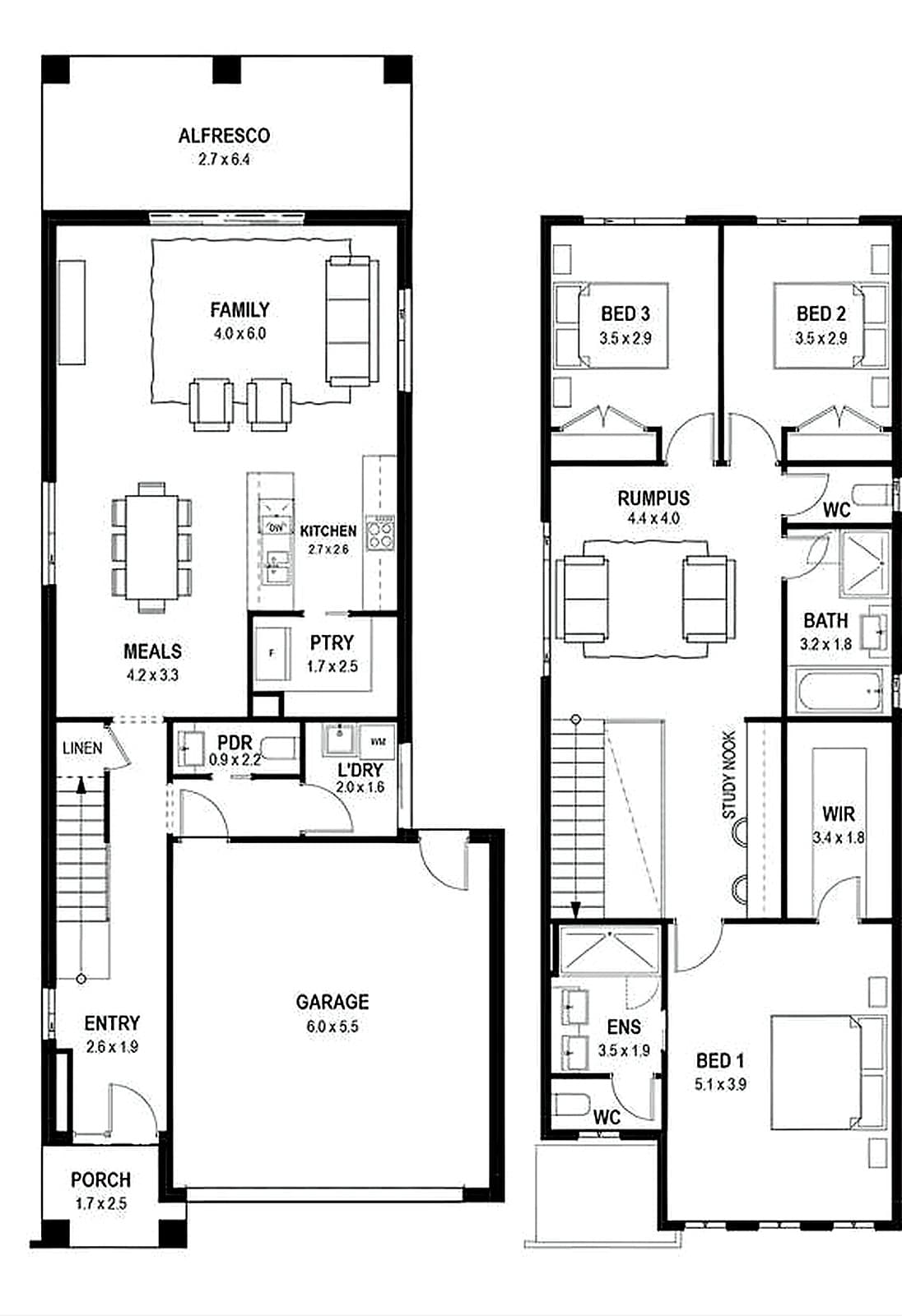 Luxa 29 floorplan